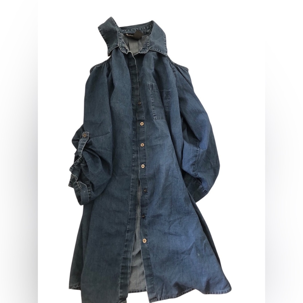 Fashion to Figure Blue Denim Top